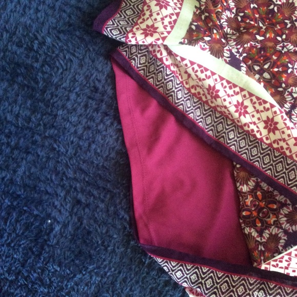 Pink Flowy Boho Wrap Romper with Bell Sleeves - Picture 3 of 8